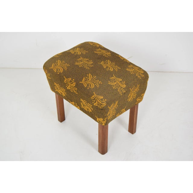Wood Mid-Century Stool or Tabouret, 1950s For Sale - Image 7 of 9