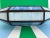 Mid Century Blue & White Tiffany Style Flush Light For Sale - Image 14 of 18