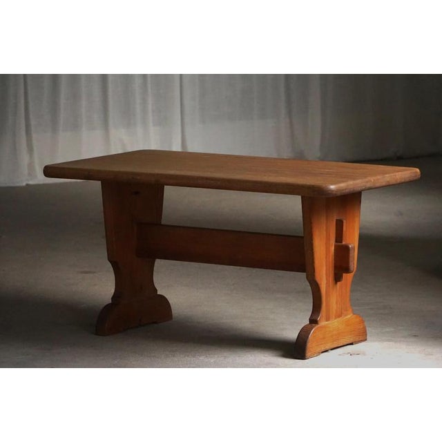Swedish Pine Dining Table from Åby Möbelfabrik, 1940s For Sale - Image 14 of 17