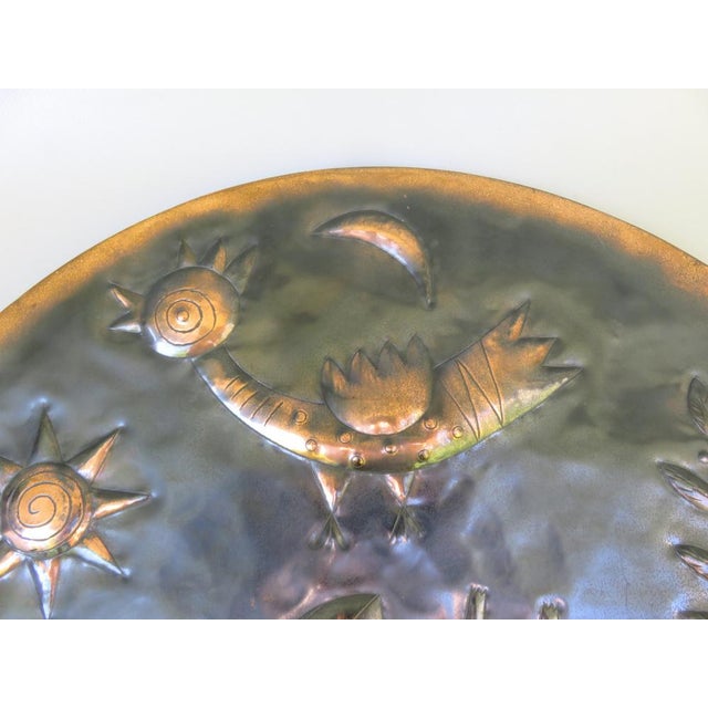 Wall Decoration in Copper & Brass, 1960s For Sale - Image 14 of 18