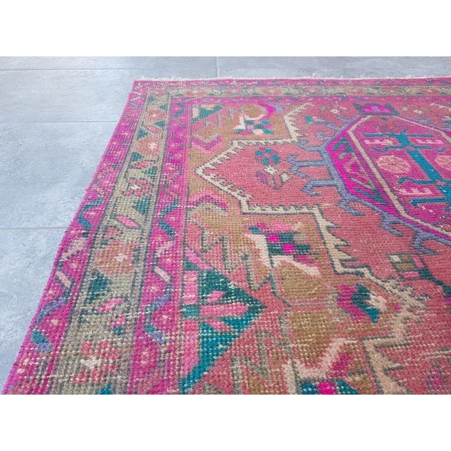 1960s Turkish Runner Rug, Vintage Runner Rug For Sale - Image 4 of 10