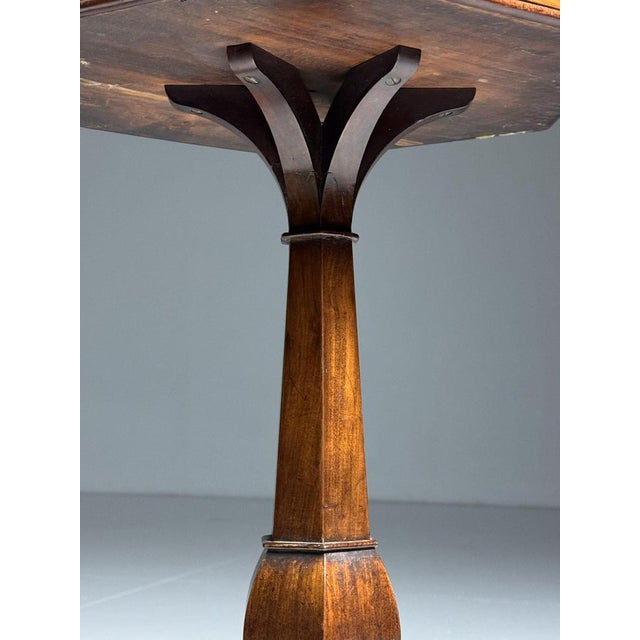 Marquetry Side Table, 1900s For Sale - Image 10 of 18