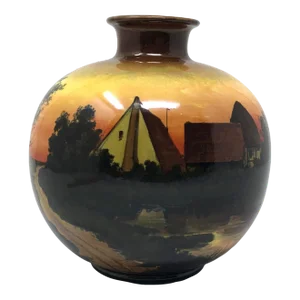 Antique Royal Bonn Germany Hand Painted Vase