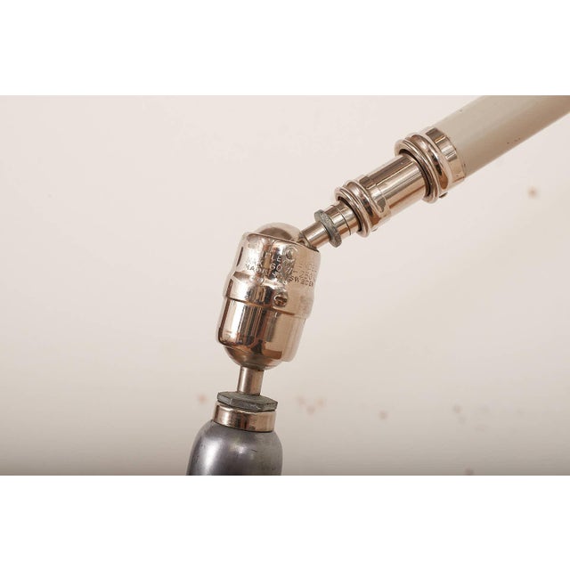 Adjustable Telescopic Wall or Ceiling Lamp in Painted & Chromed Metal by Johan Petter Johansson for Triplex Fabriken For Sale - Image 5 of 17