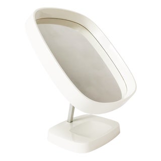 Space Age Table Mirror, Denmark, 1970s For Sale