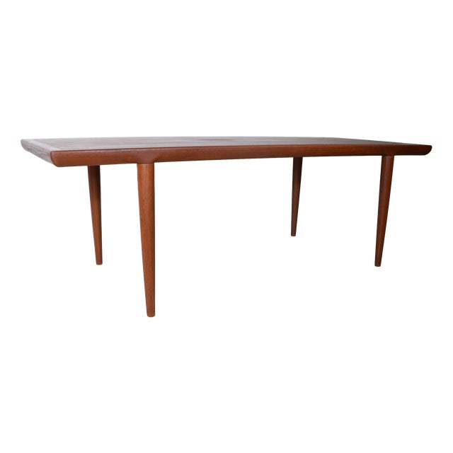 Danish Teak Coffee Table by John Bone, 1960s For Sale