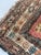Saffron & Midnight Blue Antique Kurdish Rug Tribal Rug 3.5 x 4.8 For Sale - Image 10 of 13