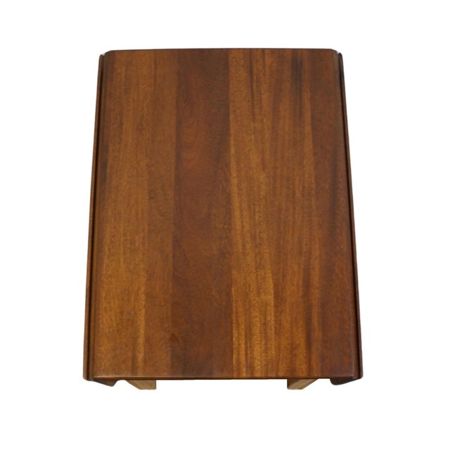 Jamestown Sterling Solid Mahogany Traditional Style 18" Pembroke Drop Leaf Accent End Table For Sale - Image 9 of 16