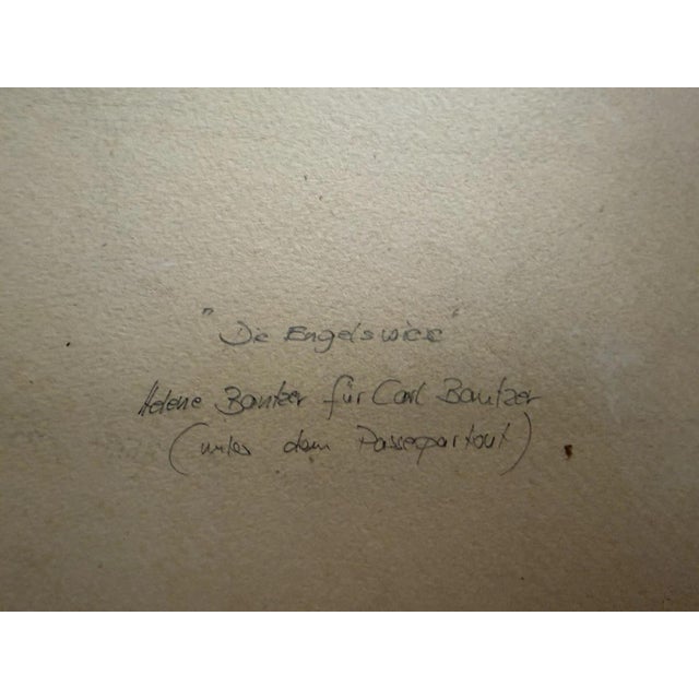 1990s Carl Bantzer, Engelswiese, 1900, Paper For Sale - Image 5 of 13