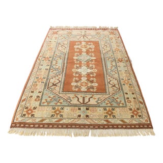 Handmade Anatolian Wool Rug For Sale