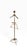 Mid 20th Century Stylish Hollywood Regency Brass Costumer Valet Stand by Glo-Mar For Sale - Image 9 of 13