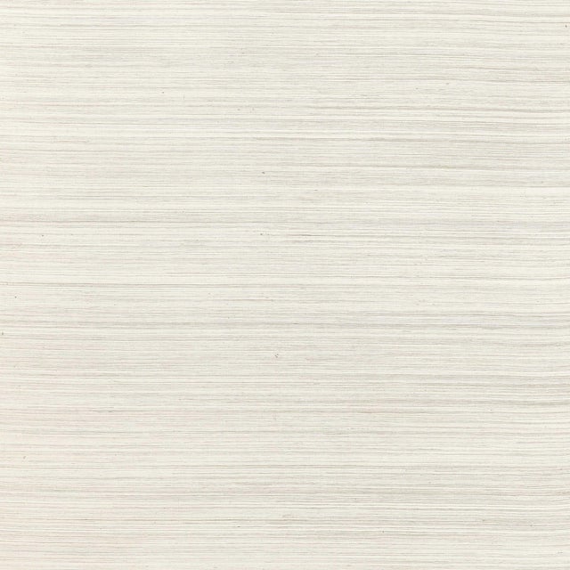 Thibaut Thibaut Windward Sisal T3669 Grasscloth Wallpaper in Off White – Set of 4 Double Rolls For Sale - Image 4 of 18