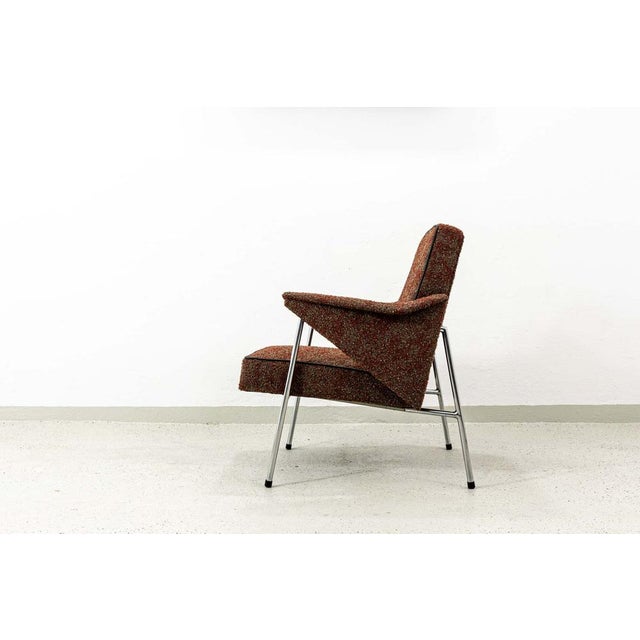 1960s Vintage Metal Lounge Chair, 1960s For Sale - Image 5 of 18