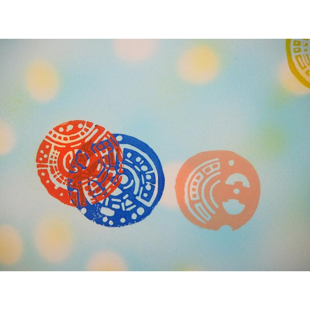 Seund Ja Rhee, Star Composition, 2004, Lithograph For Sale - Image 6 of 7