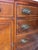 Brown Traditional Bowfront Vintage Buffet, Server, or Bar Cabinet For Sale - Image 8 of 10