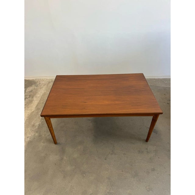 1960s 1960s Danish Modern Teak Dining Table For Sale - Image 5 of 11
