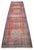 1970s Distressed Oushak Runner Rug - Faded Colors Hallway 3' X 10'6″ For Sale - Image 5 of 15
