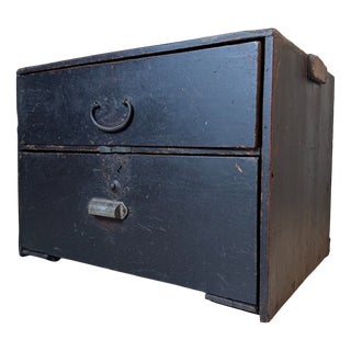 Small Japanese Tansu Drawer Chest, 1920s For Sale
