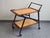Vintage Rolling Bar Cart in Mahogany and Varnished Wood, 1950s For Sale - Image 16 of 17