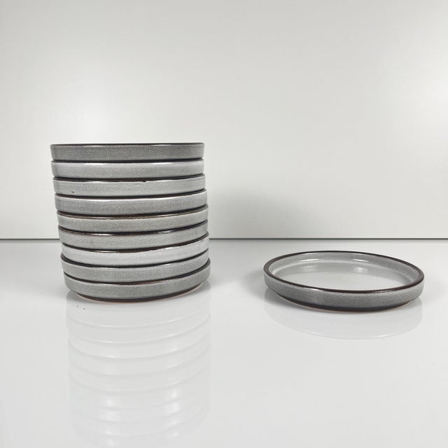 Vintage Niderviller Stoneware Tapas Plates, 1970s, Set of 10 For Sale - Image 6 of 9