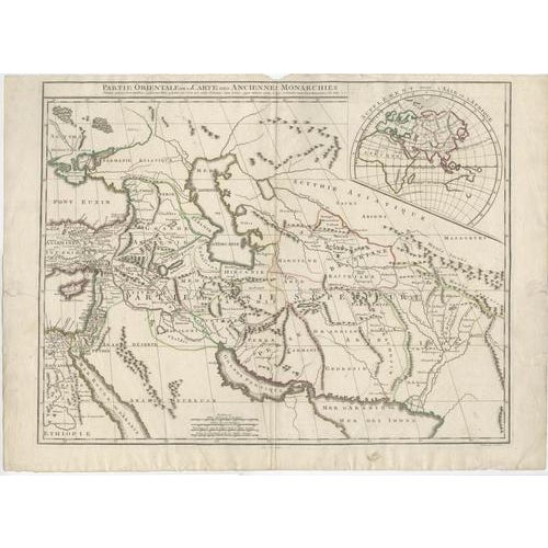Antique Map of the Middle East, 1795 For Sale - Image 11 of 11