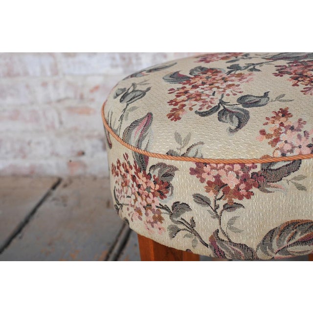 1930s Art Deco Beech Stool, Czech, 1930s For Sale - Image 5 of 8