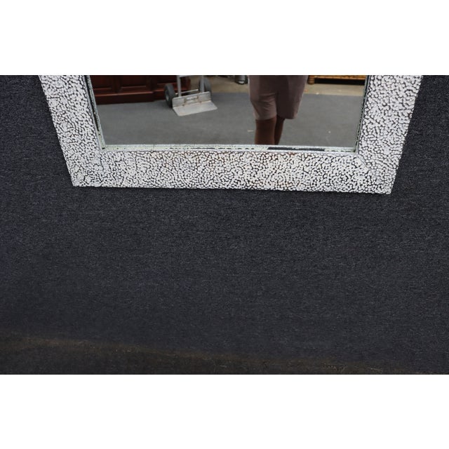 Olde Good Things "Pebbles" Reclaimed Zinc Framed Wall Mirror For Sale - Image 13 of 13