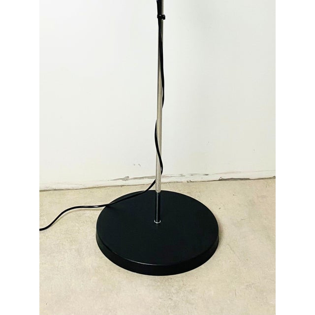 Black Dutch Postmodern Floor Lamp with Double Adjustable Spotlights, 1980s For Sale - Image 8 of 9
