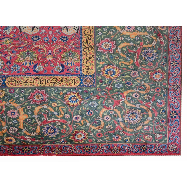 Wonderful Early 20th Century Agra Rug For Sale - Image 10 of 11