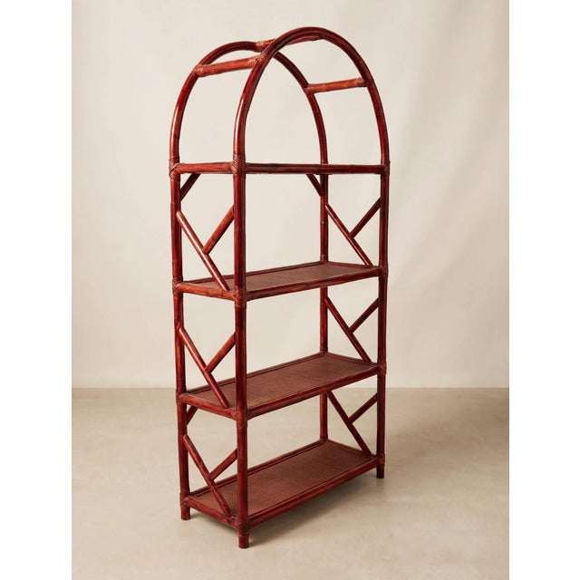 Vintage Bordeaux Bamboo Bookcase, 1960s, Set of 3, in Very Good conditions. Designed 1960 to 1969