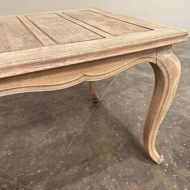 Antique Country French Stripped Fruitwood Dining Table For Sale - Image 10 of 14