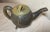 Antique Signed Japanese 3 Piece Studio Green Pottery Teapot Set Sugar Creamer For Sale - Image 10 of 18