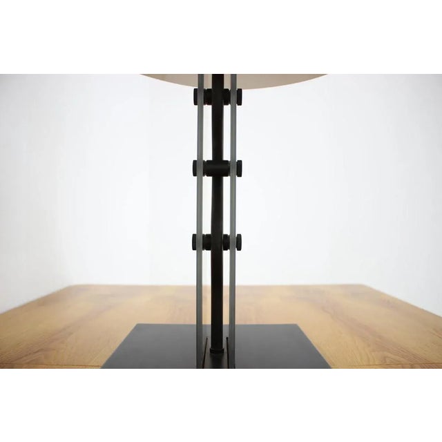 Black Table Lamp from Kamenicky Senov, 1980s For Sale - Image 8 of 12