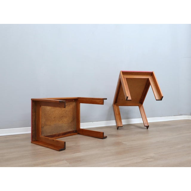 Model 778 Coffee Tables by Afra and Tobia Scarpa for Cassina, 1970s, Set of 2 For Sale - Image 9 of 15