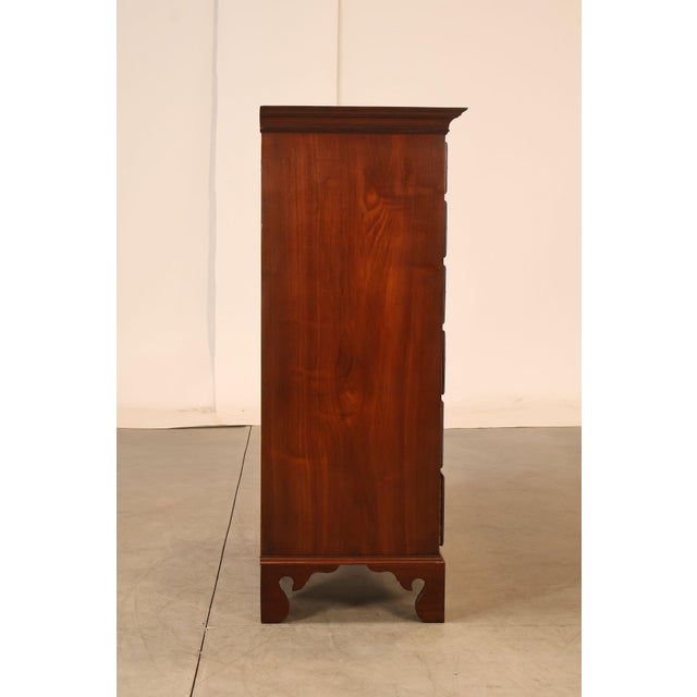 Chippendale Style Walnut Highboy Chest Of Drawers For Sale - Image 18 of 18