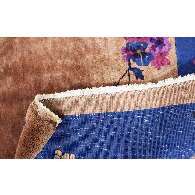 This Rug is in excellent condition with high pile throughout the rug, cleaned and no stained, the ends and bindings of the...