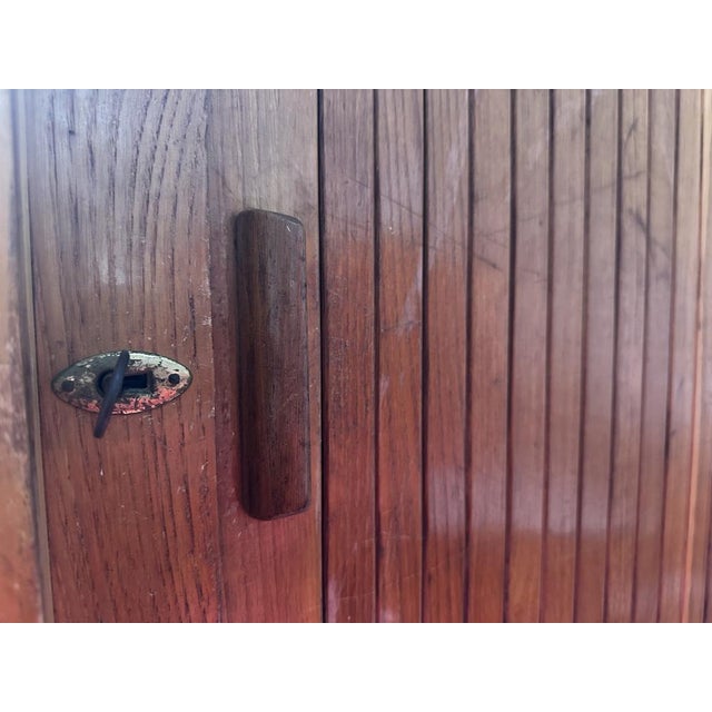 Cabinet with Roller Shutter, Early 20th Century For Sale - Image 13 of 16