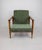 Industrial Green Olive GFM-142 Armchair attributed to Edmund Homa, 1970s For Sale - Image 3 of 13