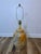 Vintage Hollywood Regency Faux Onyx Glazed Ceramic Table Lamp For Sale - Image 4 of 5