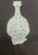 Lavender Japanese Moriage Double Handle Bottle Vase Hand Painted Floral Porcelain 10” For Sale - Image 8 of 11