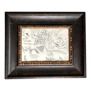 1950’s Original Abstract Expressionist Pen and Ink Drawing