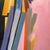 Pink Adele Mailer Vintage 1985 Abstract Expressionist Original Signed One of a Kind Framed Large Modernist Oil Painting For Sale - Image 8 of 18