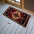 Rustic 1970 Hand Knotted Small Turkish Rug Entry Decor Kitchen Mat - 1′8″ × 3′4″ For Sale - Image 3 of 12