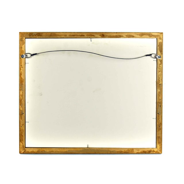 Wood Early 20th Century Ernst Geissendorfer Signed Color Etching on Silk Heidelberg, Germany Cityscape - Framed For Sale - Image 7 of 7