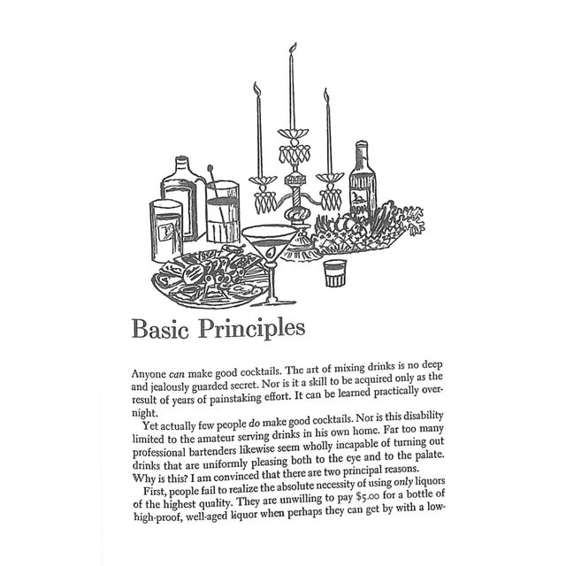 The Art of Mixing Drinks Book For Sale - Image 4 of 5