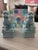 Pale Blue Chinoiserie Foo Dogs- A Pair For Sale In Chicago - Image 6 of 6