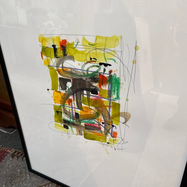 Early 21st Century Isabel Wyatt "Hip Hop" Original Painting, Signed For Sale - Image 5 of 11