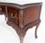 Very Fine Carved Mahogany 3 drawers c1940s Vanity Console Table Writing Desk For Sale - Image 13 of 14