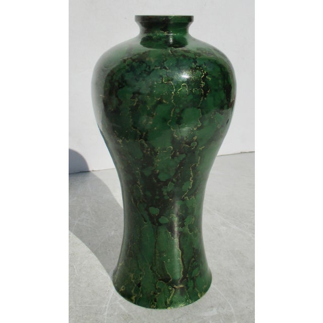 Japanese Japanese MeiPing Bronze and Enamel Vase For Sale - Image 3 of 11