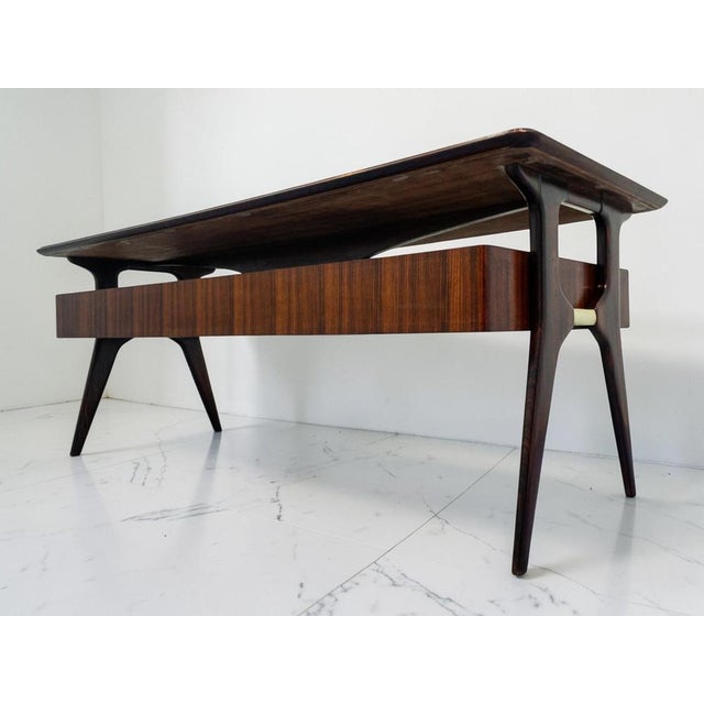 Mid-Century Modern Mid-Century Modern Italian Executive Desk by Vittorio Dassi, 1956 For Sale - Image 3 of 18